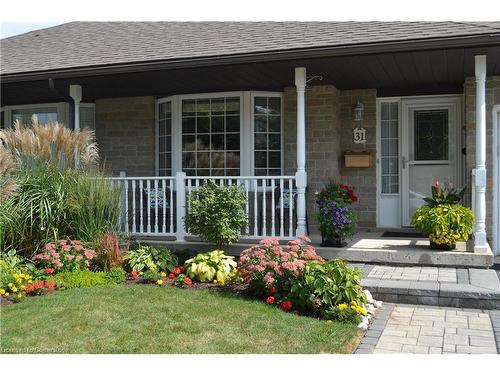 31 Bankside Drive, Kitchener, ON - Outdoor With Deck Patio Veranda