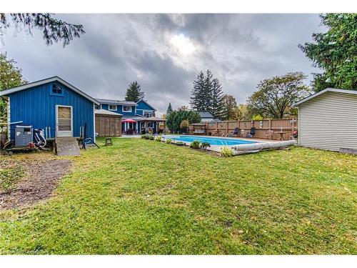 40 Mill Creek Road, Cambridge, ON - Outdoor With In Ground Pool With Backyard