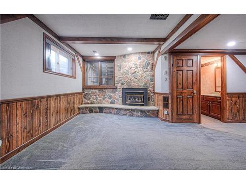 18 Bosworth Crescent, Kitchener, ON - Indoor Photo Showing Other Room With Fireplace