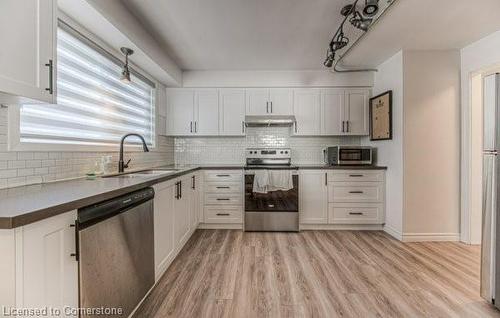 1236 Weber Street E, Kitchener, ON - Indoor Photo Showing Kitchen With Upgraded Kitchen