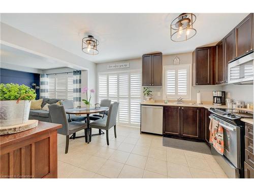 500 Carbert Crescent, Milton, ON - Indoor Photo Showing Kitchen With Double Sink