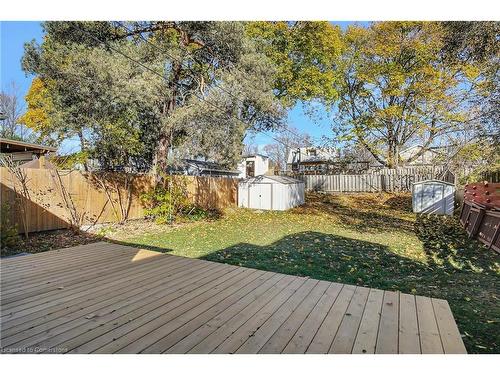 85 Park Avenue, Cambridge, ON - Outdoor With Deck Patio Veranda With Backyard