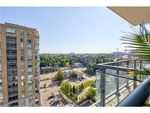 1104-155 Caroline Street S, Waterloo, ON - Outdoor With Balcony With View