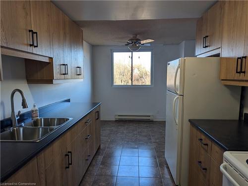 202-4 Avalon Place, Kitchener, ON - Indoor Photo Showing Kitchen With Double Sink