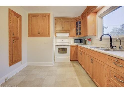 65 Sheldon Avenue N, Kitchener, ON - Indoor Photo Showing Kitchen With Double Sink