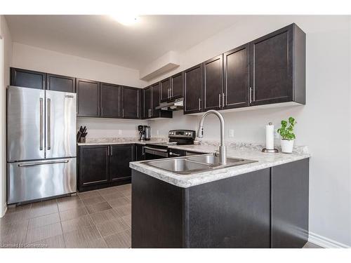 132 Courtney Street, Fergus, ON - Indoor Photo Showing Kitchen With Double Sink