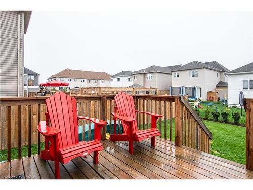 132 Courtney Street, Fergus, ON - Outdoor With Deck Patio Veranda With Exterior