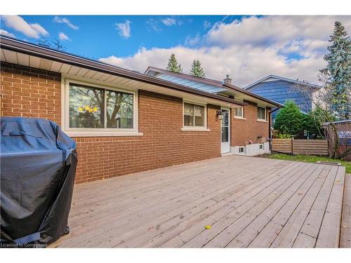 76 Charlotte Crescent, Kitchener, ON - Outdoor With Deck Patio Veranda With Exterior