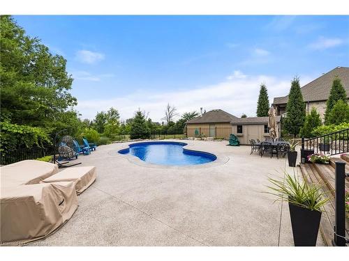 2616 Morrison Road, Cambridge, ON - Outdoor With In Ground Pool With Backyard