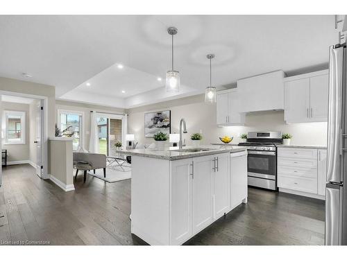 203 Church Street N, Mount Forest, ON - Indoor Photo Showing Kitchen With Upgraded Kitchen