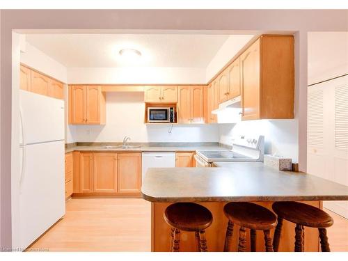 209-260 Sheldon Avenue N, Kitchener, ON - Indoor Photo Showing Kitchen With Double Sink