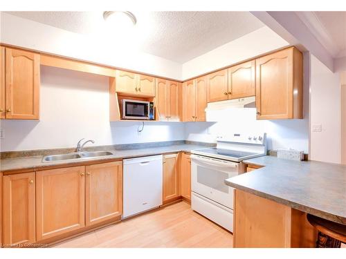 209-260 Sheldon Avenue N, Kitchener, ON - Indoor Photo Showing Kitchen With Double Sink