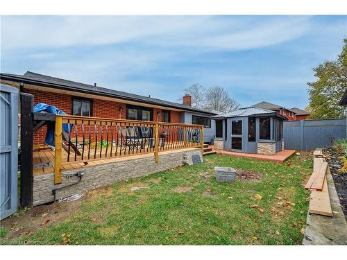 502 Manchester Road, Kitchener, ON - Outdoor With Deck Patio Veranda