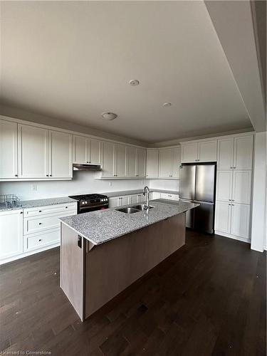 7 Routley Street, Kitchener, ON - Indoor Photo Showing Kitchen With Double Sink