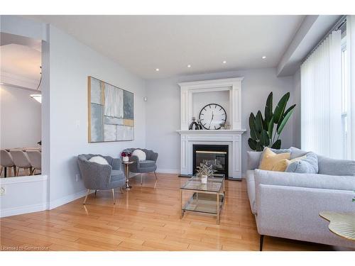 379 Beaver Creek Road, Waterloo, ON - Indoor Photo Showing Living Room With Fireplace