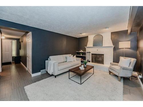 36 Colebrook Court, Kitchener, ON - Indoor Photo Showing Living Room With Fireplace