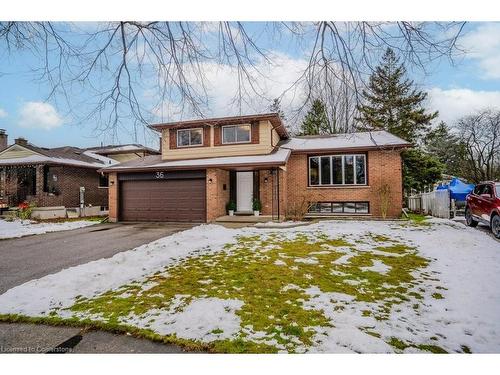 36 Colebrook Court, Kitchener, ON - Outdoor With Facade