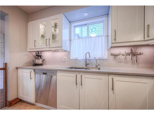 51 Westmeadow Drive, Kitchener, ON - Indoor Photo Showing Kitchen With Double Sink