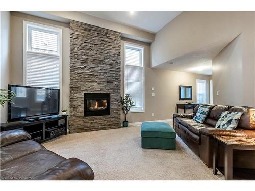 73 Stuckey Avenue, Baden, ON - Indoor Photo Showing Living Room With Fireplace