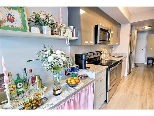 504-250 Albert Street, Waterloo, ON - Indoor Photo Showing Kitchen