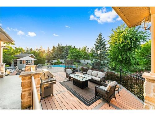 16 Seifert Court, Puslinch, ON - Outdoor With In Ground Pool With Deck Patio Veranda With Exterior