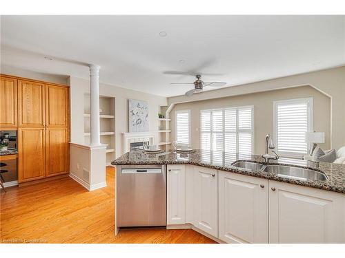 1244 Agram Drive, Oakville, ON - Indoor Photo Showing Kitchen With Double Sink