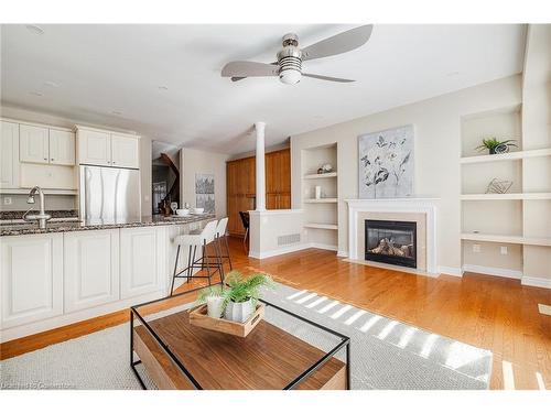 1244 Agram Drive, Oakville, ON - Indoor Photo Showing Other Room With Fireplace