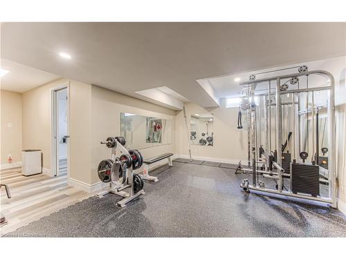 82 Oakhurst Crescent, Kitchener, ON - Indoor Photo Showing Gym Room