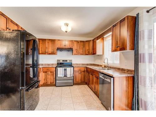 59 Poffenroth Path, Elmira, ON - Indoor Photo Showing Kitchen With Double Sink