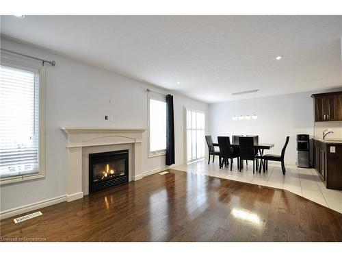 8 Lockwood Street, Cambridge, ON - Indoor Photo Showing Living Room With Fireplace