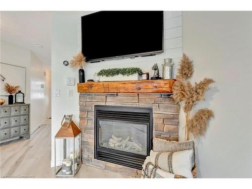 30 Patterson Drive, North Dumfries, ON - Indoor Photo Showing Living Room With Fireplace