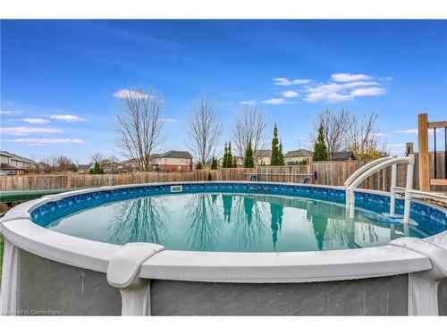 30 Patterson Drive, North Dumfries, ON - Outdoor With Above Ground Pool With Backyard