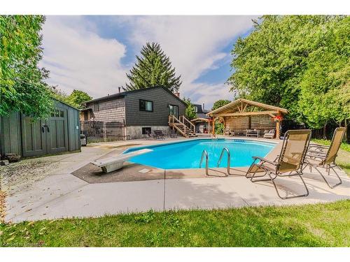 48 Templar Court, Cambridge, ON - Outdoor With In Ground Pool