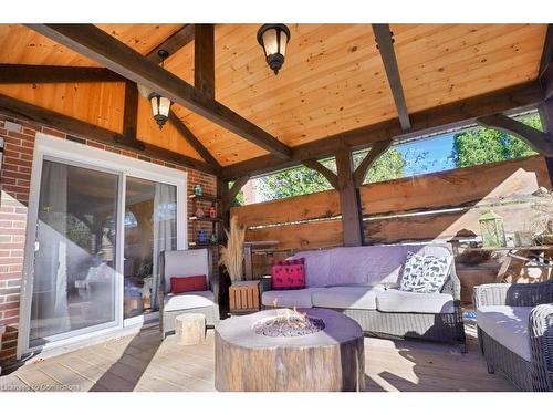 121 Edmund Road, Kitchener, ON - Outdoor With Deck Patio Veranda With Exterior