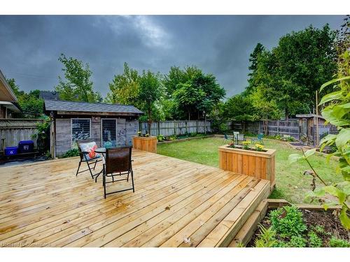 142 Spadina Road W, Kitchener, ON - Outdoor With Deck Patio Veranda