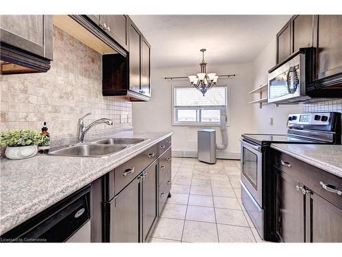 306-283 Fairway Road N, Kitchener, ON - Indoor Photo Showing Kitchen With Double Sink