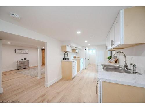 1719 Snyders Road E, Petersburg, ON - Indoor Photo Showing Kitchen With Double Sink