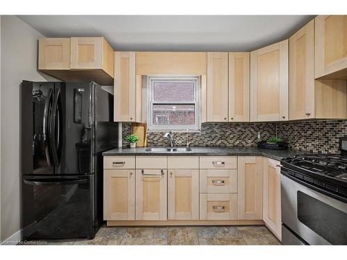 51 Scrimger Avenue, Cambridge, ON - Indoor Photo Showing Kitchen With Double Sink