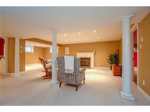 41 Pintail Drive, Elmira, ON - Indoor With Fireplace