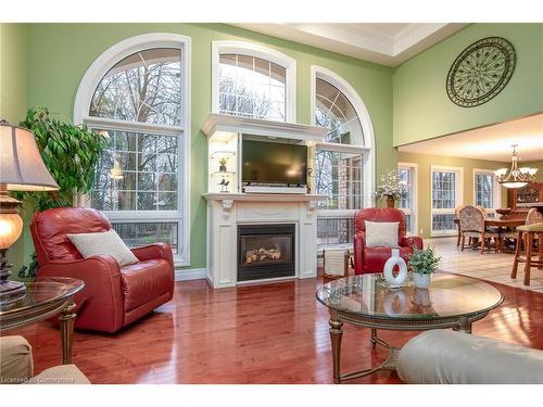 41 Pintail Drive, Elmira, ON - Indoor Photo Showing Living Room With Fireplace