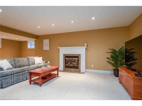 41 Pintail Drive, Elmira, ON - Indoor Photo Showing Living Room With Fireplace