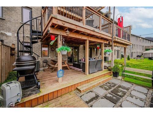 87 Hollybrook Trail, Kitchener, ON - Outdoor With Deck Patio Veranda With Exterior