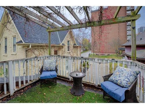 118 College Street, Kitchener, ON - Outdoor With Deck Patio Veranda With Exterior