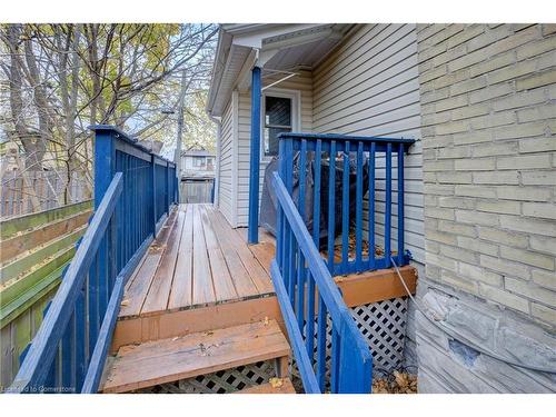 118 College Street, Kitchener, ON - Outdoor With Deck Patio Veranda With Exterior