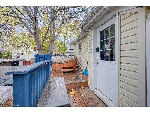 118 College Street, Kitchener, ON - Outdoor With Deck Patio Veranda With Exterior