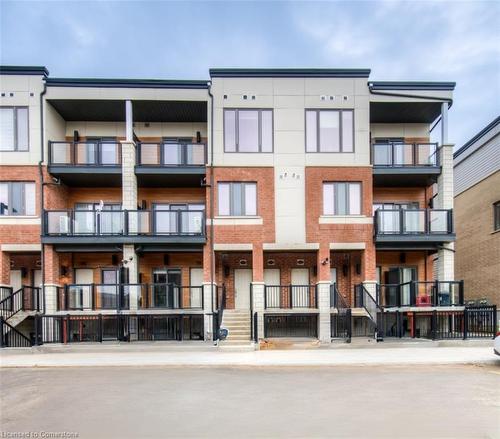 55-25 Isherwood Avenue, Cambridge, ON - Outdoor With Balcony With Facade