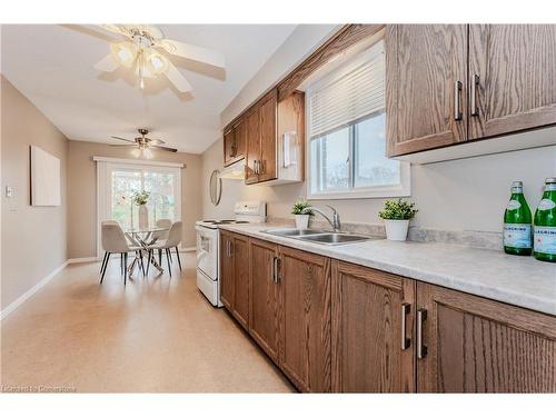 7 Daytona Street, Kitchener, ON - Indoor Photo Showing Kitchen With Double Sink