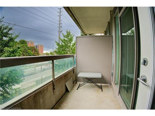 205-3504 Hurontario Street, Mississauga, ON - Outdoor With Balcony With Exterior