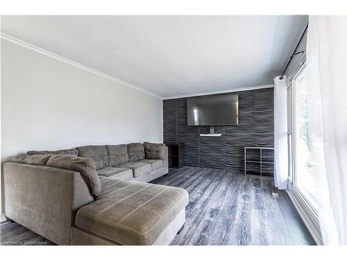 39 Keewatin Avenue, Kitchener, ON - Indoor Photo Showing Living Room With Fireplace