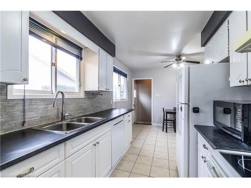 39 Keewatin Avenue, Kitchener, ON - Indoor Photo Showing Kitchen With Double Sink